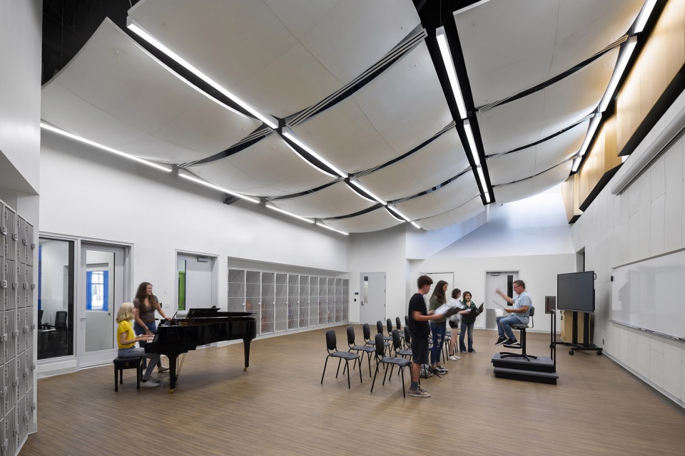 Mira Mesa High School New Classrooms And Music Building by Architects Mosher Drew
