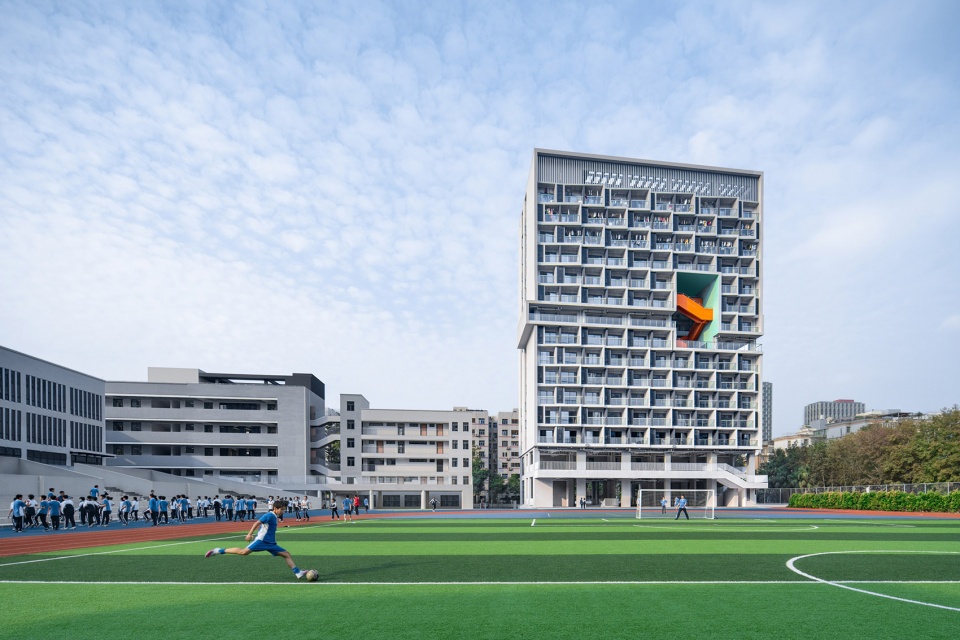 Reconstruction and extension project of Qilin Middle School Shenzhen by Yuanism Architects SUIADR