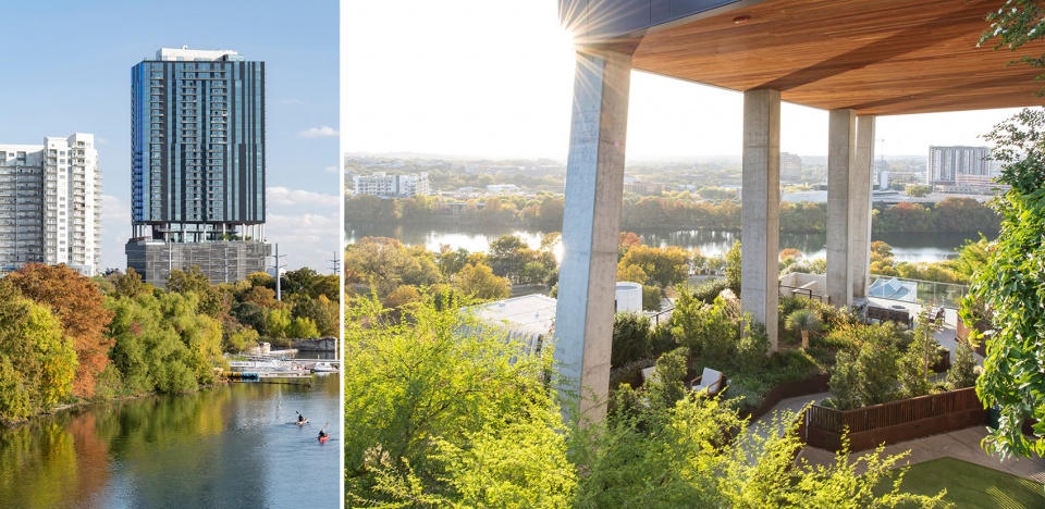 2021 asla residential design award of excellence the sky garden at 70 rainey design workshop inc