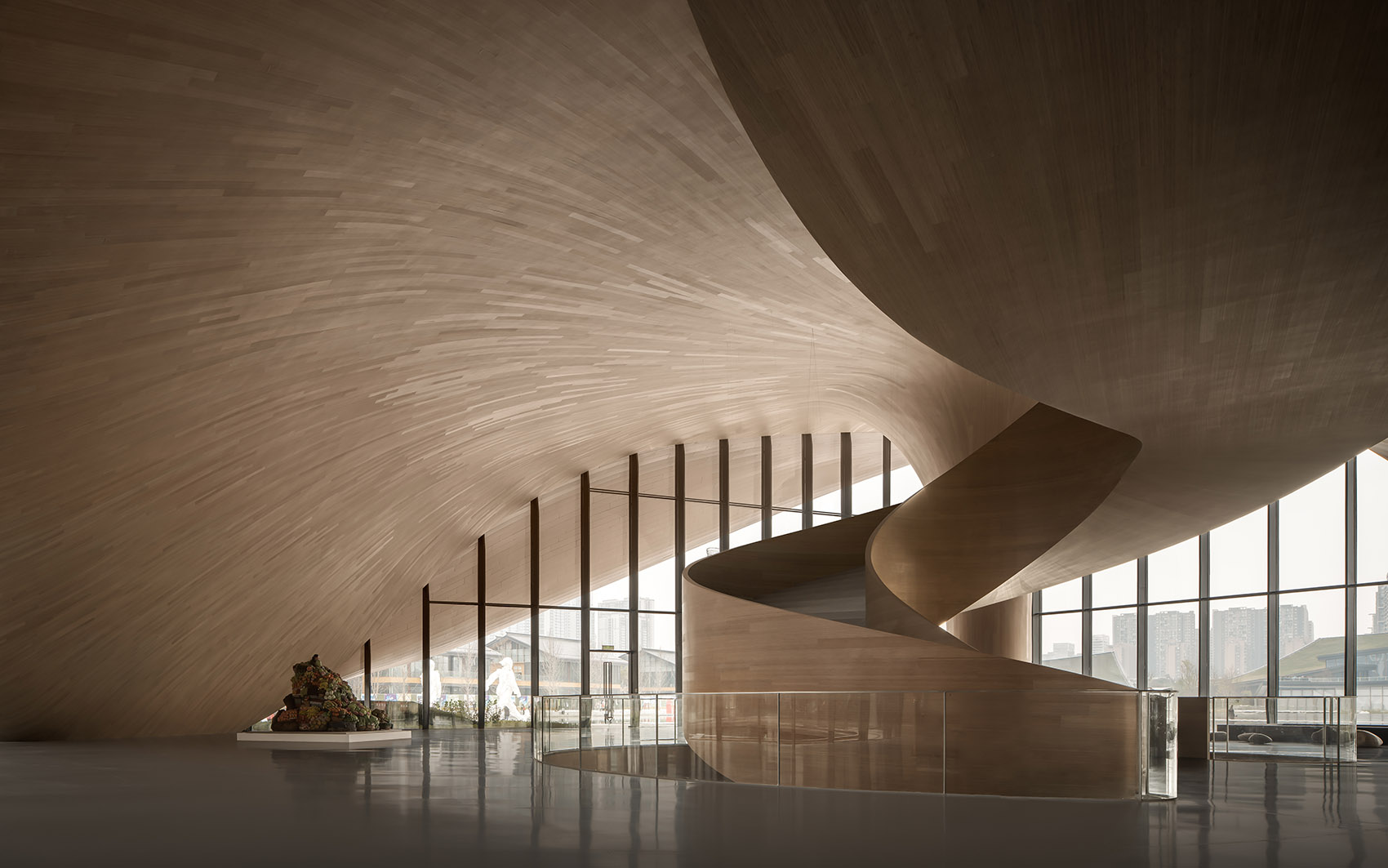 Tianfu Art Museum by China Southwest Architectural Design and Research ...