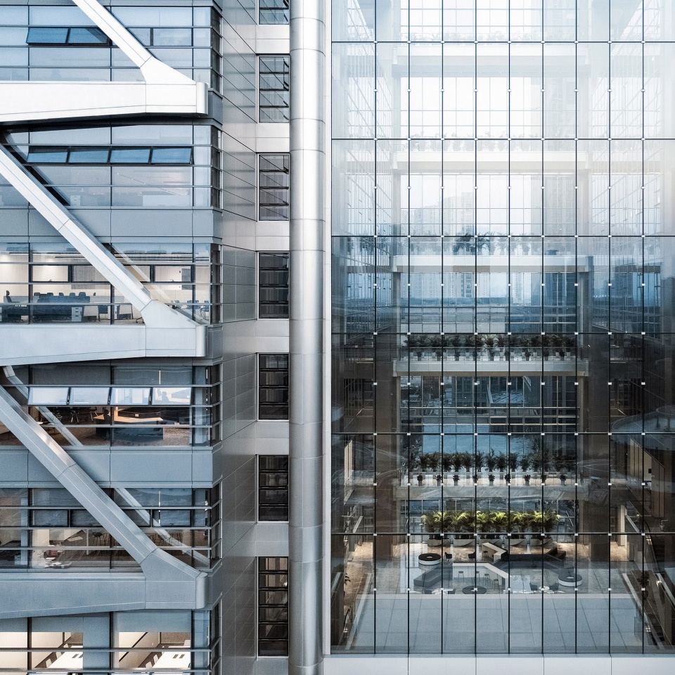 The Exo Towers Ruifeng Digital Finance Center China by UUA