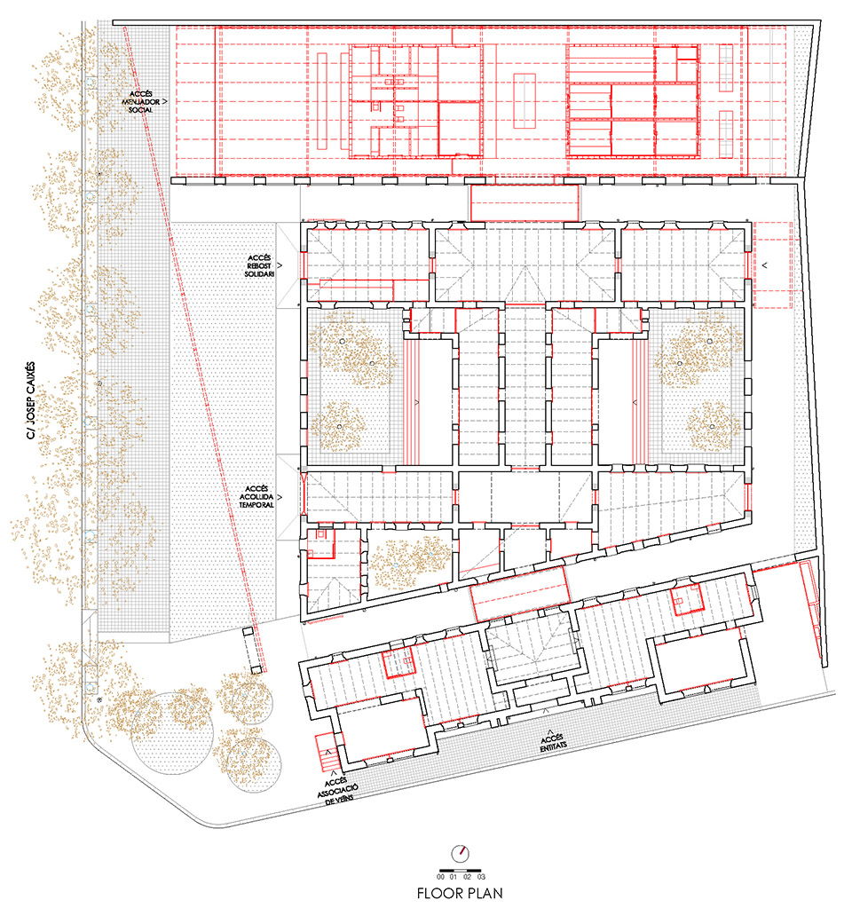 El Roser Social Centre Reus by Josep Ferrando Architecture Gallego Arquitectura