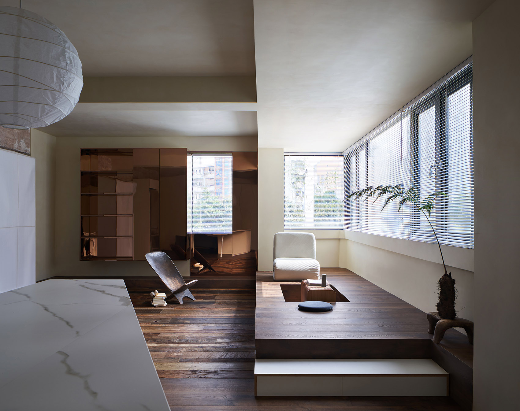 Renovation of Apartment 402, China by Spring Design Office 谷德设计网