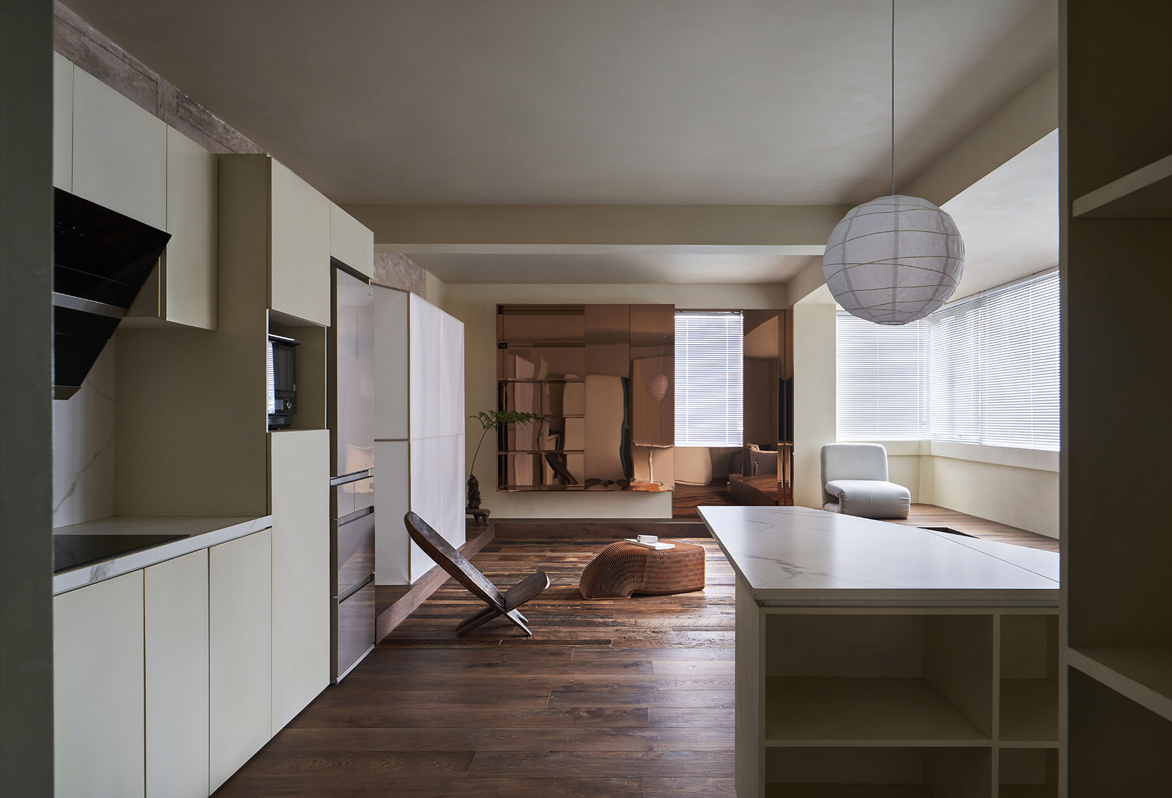 Renovation of Apartment 402, China by Spring Design Office 谷德设计网