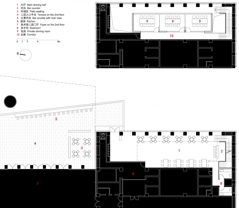 restaurants in the west bund museum by jydesign