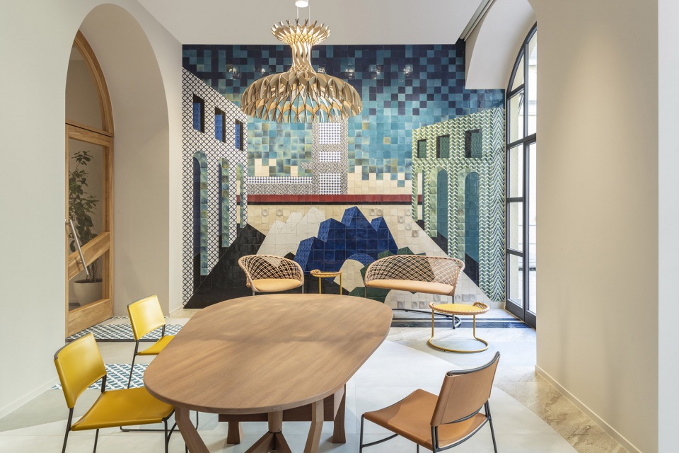 ceramiche ragno showroom milan by benedetta tagliabue embt architects