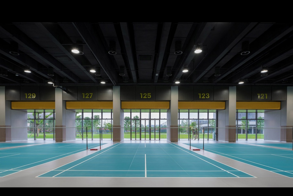 dongan lake sports park china by gmp