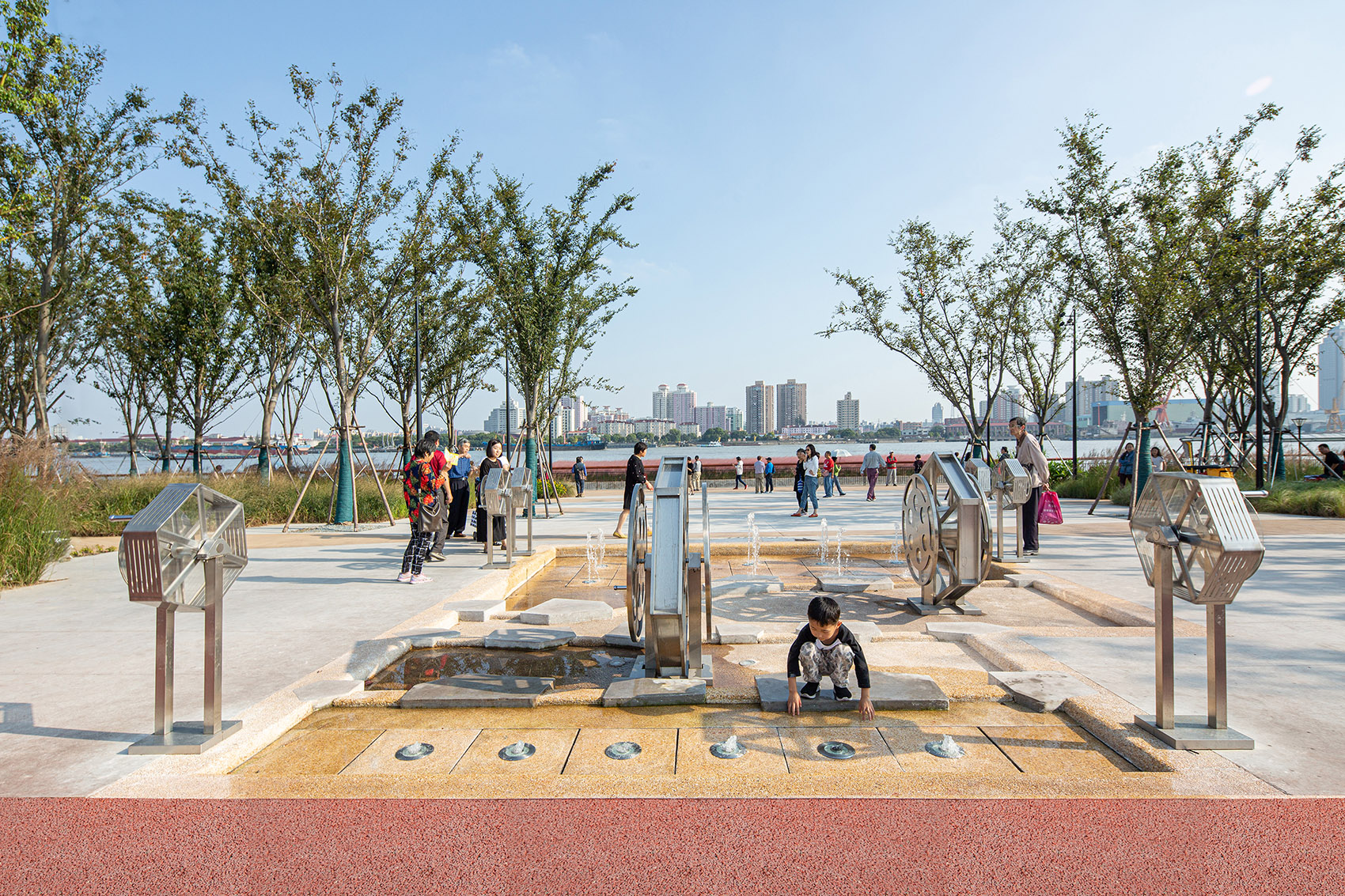 Yangpu Riverside public space (Shanghai No.12 cotton mill) by da ...