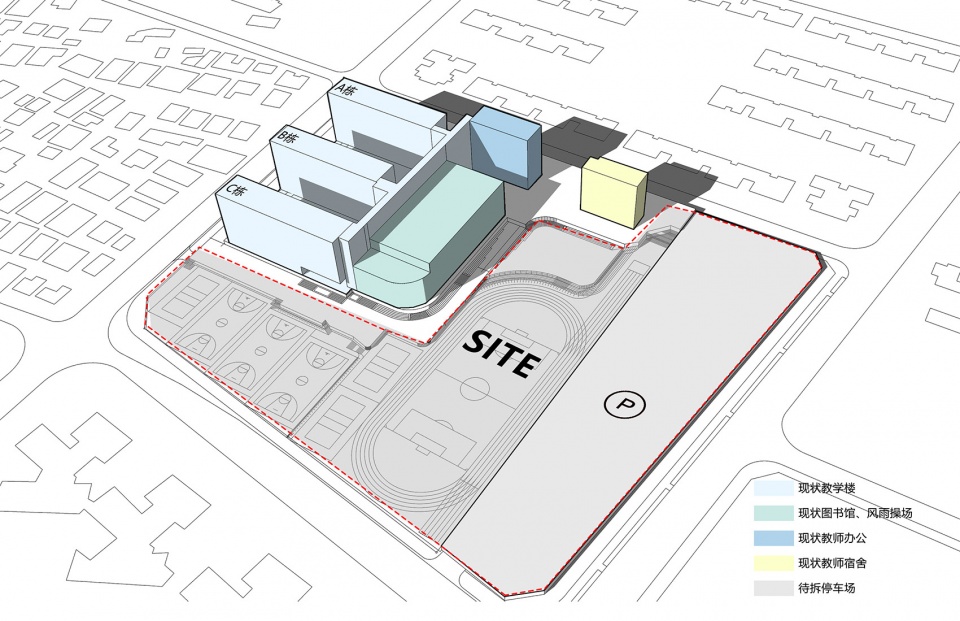 Reconstruction and extension project of Qilin Middle School Shenzhen by Yuanism Architects SUIADR