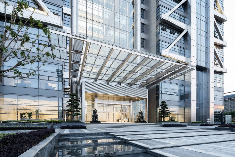 The Exo Towers Ruifeng Digital Finance Center China by UUA