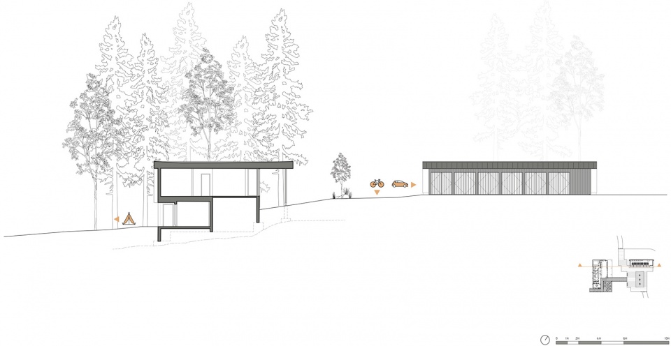 camp de touage service center by blouin tardif architectes eric painchaud architecte 1