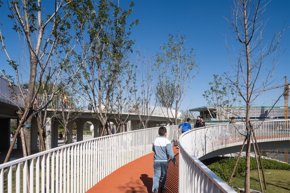 Zibo High tech District Cultural Sports Park China by GVL Design Group