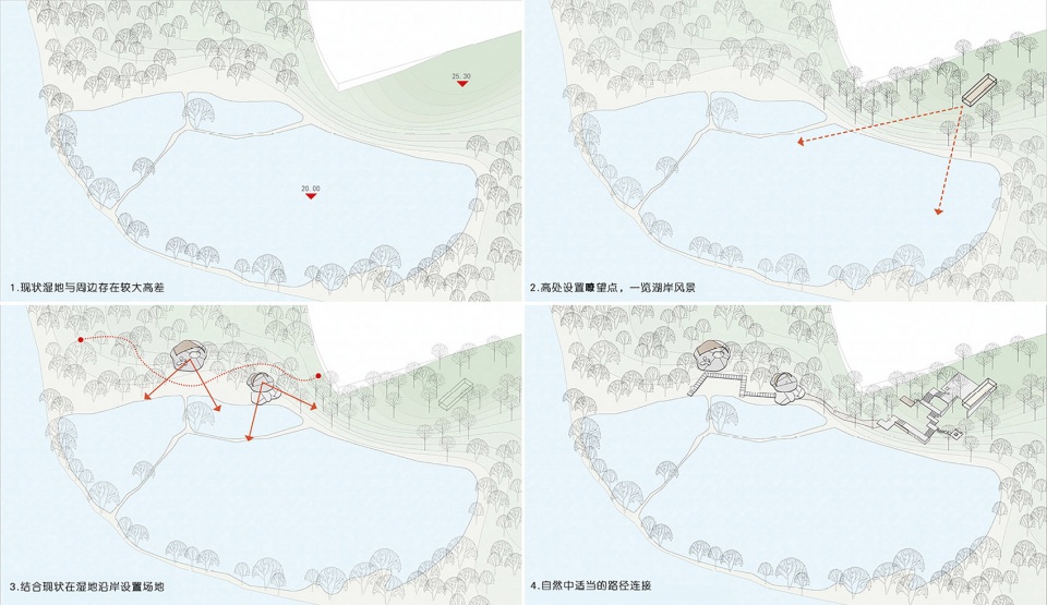 Wuhan Yanxi Lakeside Park China by Change Studio