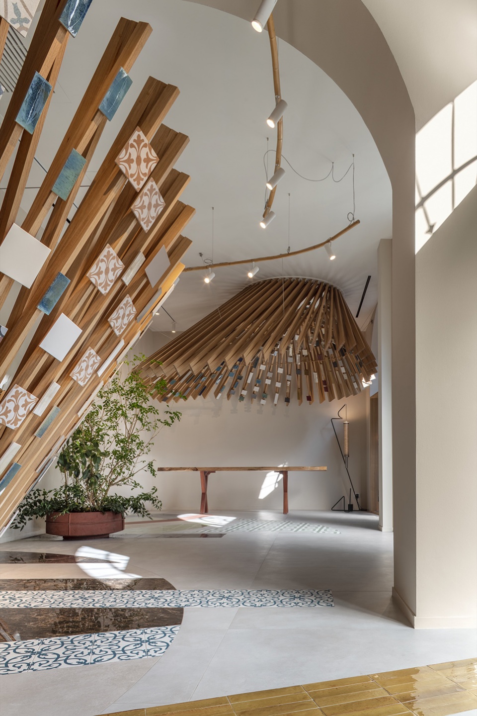 ceramiche ragno showroom milan by benedetta tagliabue embt architects