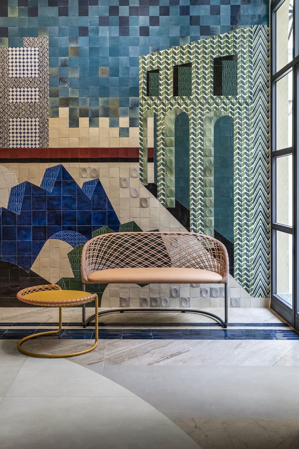 ceramiche ragno showroom milan by benedetta tagliabue embt architects