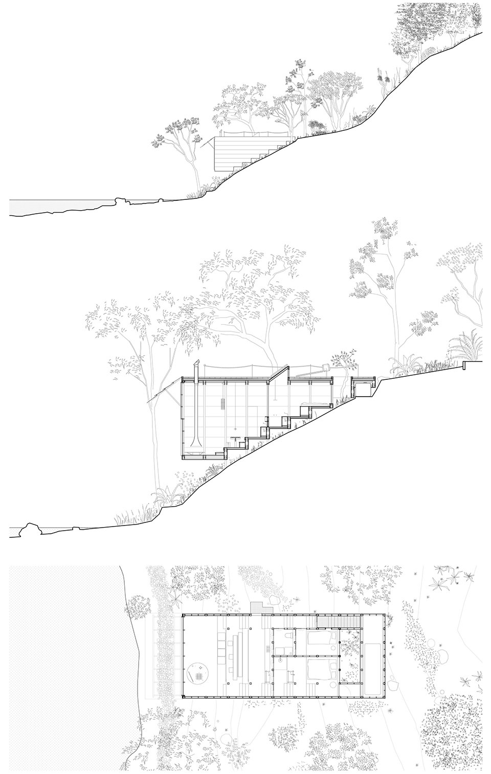 marra marra shack by leopold banchini architects