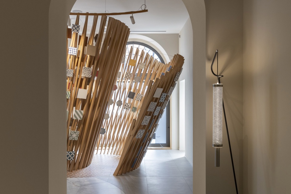 ceramiche ragno showroom milan by benedetta tagliabue embt architects