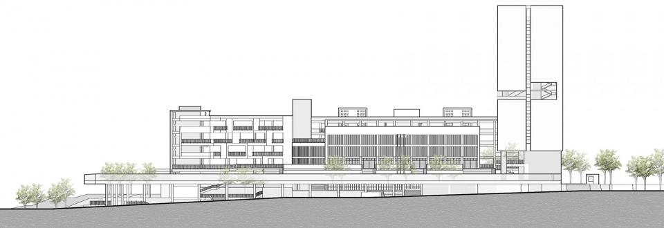 Reconstruction and extension project of Qilin Middle School Shenzhen by Yuanism Architects SUIADR