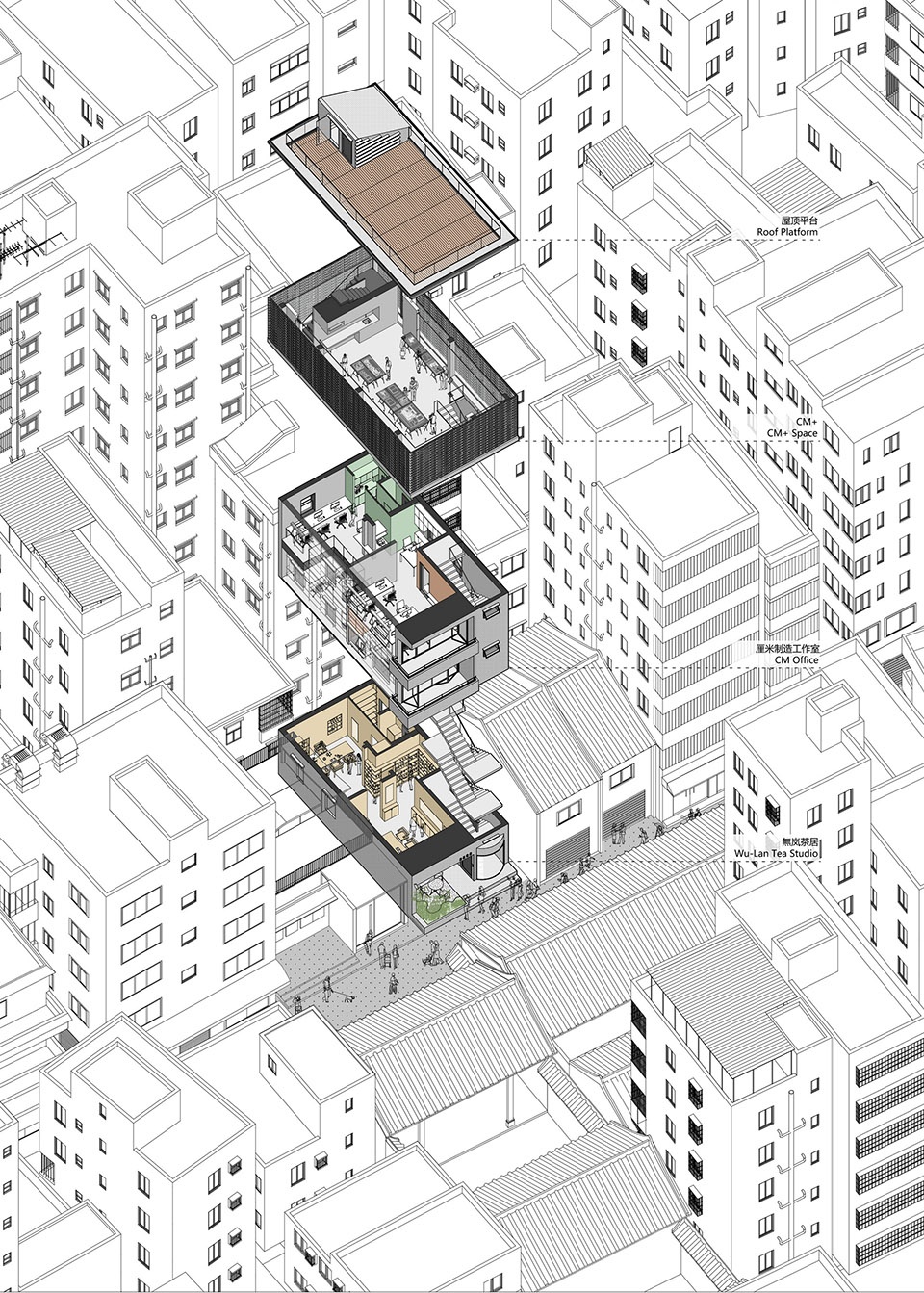 CM Office In Nantou Old Town China by CM Design