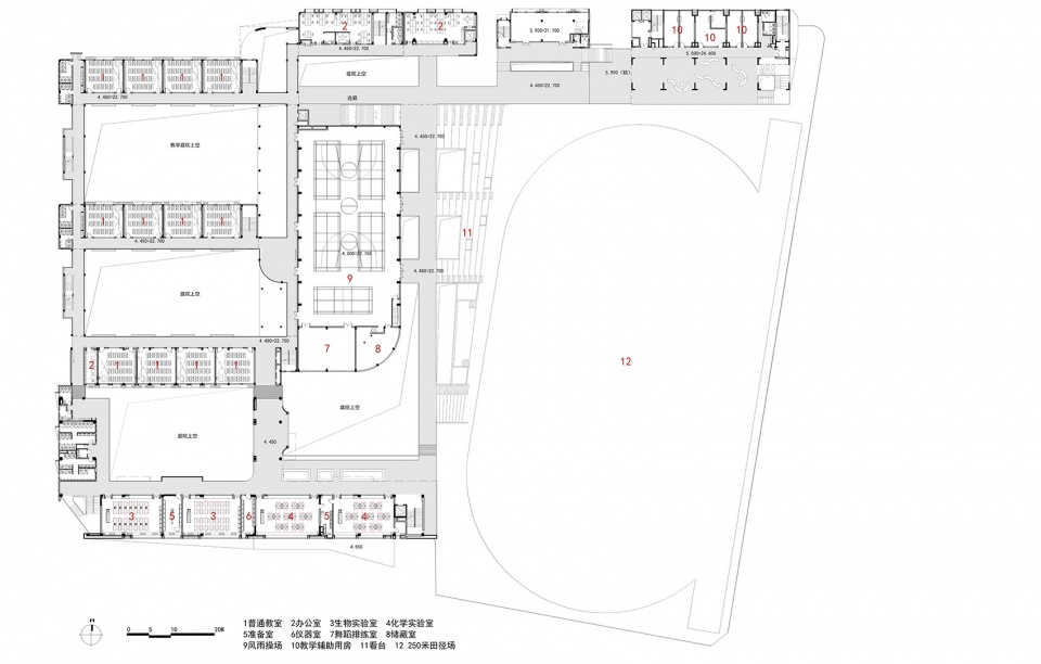 Reconstruction and extension project of Qilin Middle School Shenzhen by Yuanism Architects SUIADR
