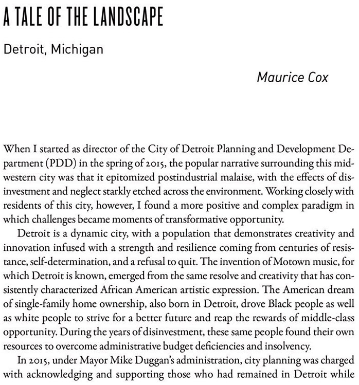 2021 asla communications award of excellence black landscapes matter walter hood grace mitchell tada