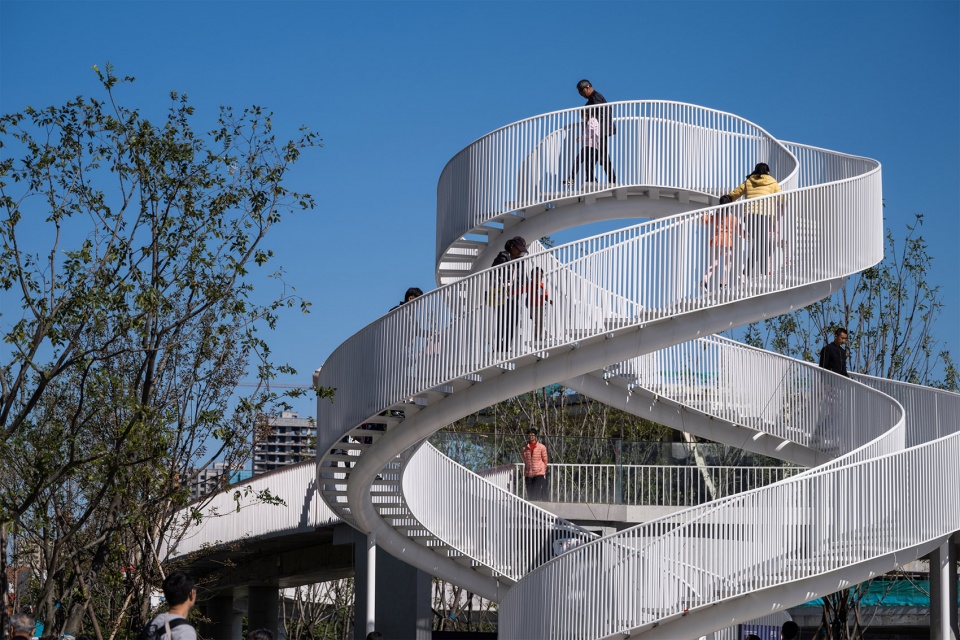 Zibo High tech District Cultural Sports Park China by GVL Design Group