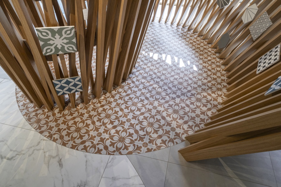 ceramiche ragno showroom milan by benedetta tagliabue embt architects