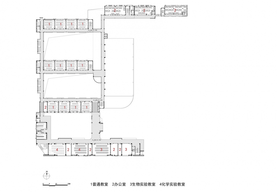 Reconstruction and extension project of Qilin Middle School Shenzhen by Yuanism Architects SUIADR