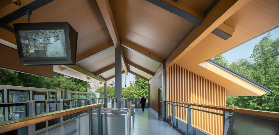 renovation of qujiang sightseeing lrt line stations by ddb architects shanghai