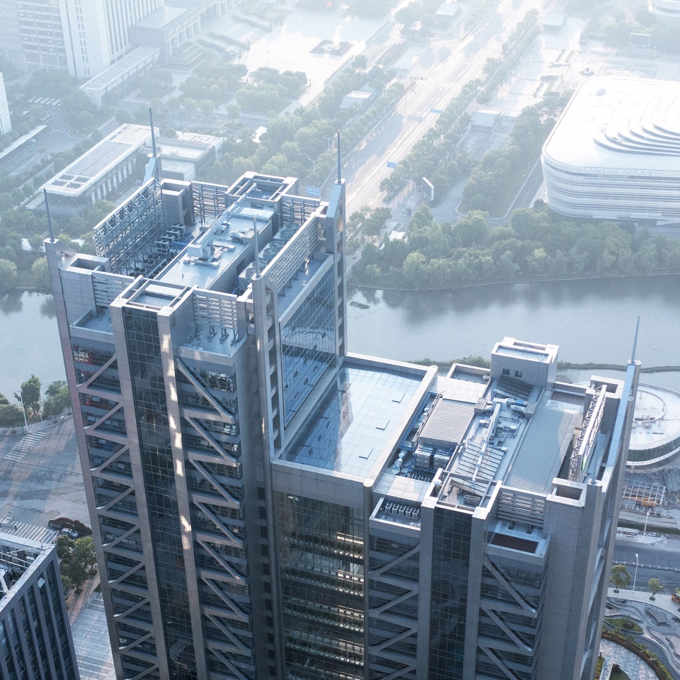 The Exo Towers Ruifeng Digital Finance Center China by UUA