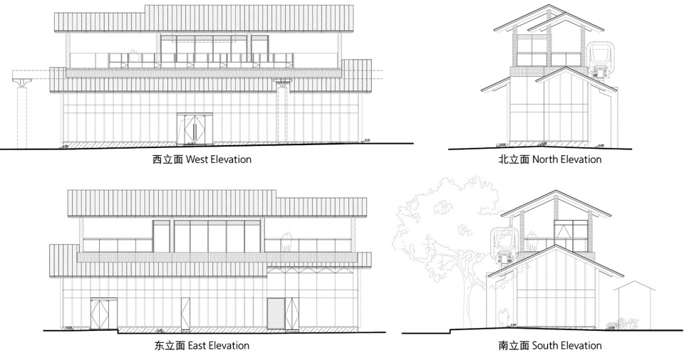 renovation of qujiang sightseeing lrt line stations by ddb architects shanghai