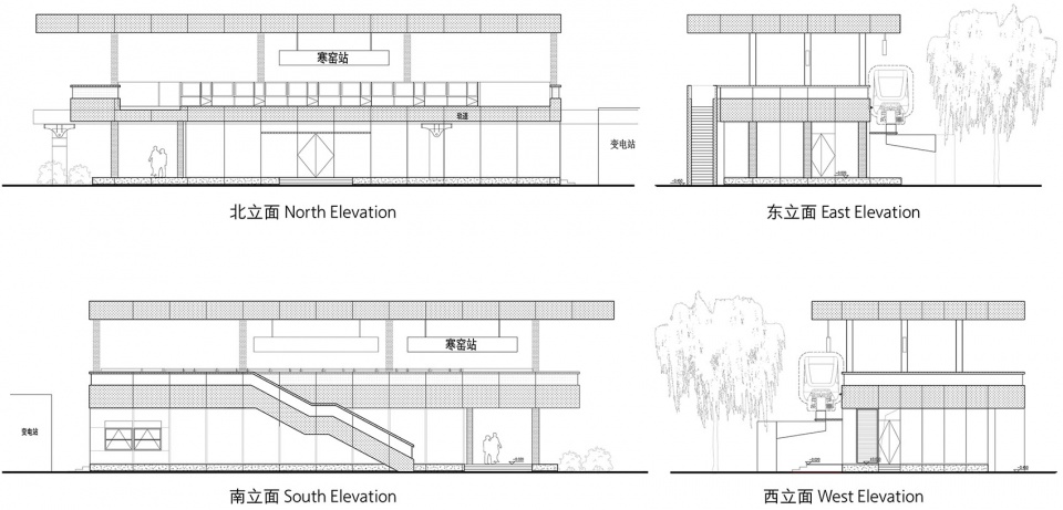 renovation of qujiang sightseeing lrt line stations by ddb architects shanghai