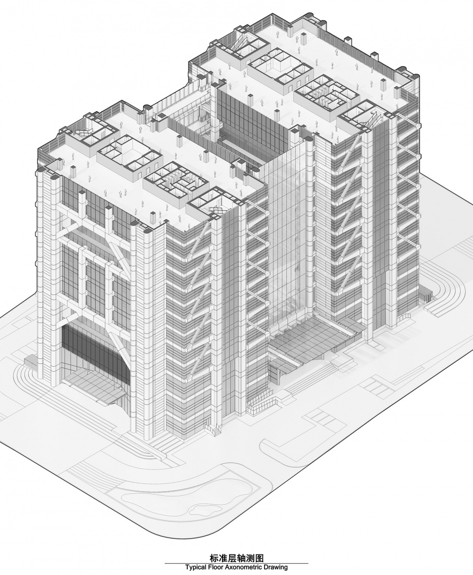 The Exo Towers Ruifeng Digital Finance Center China by UUA