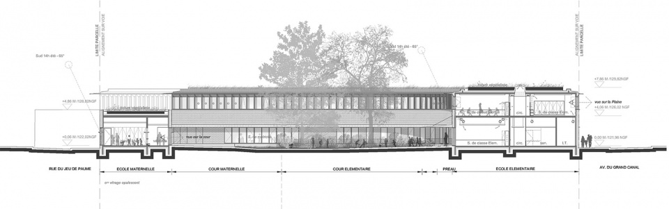 groupe scolaire thomas pesquet villepreux by paul emmanuel loiret serge joly architectes