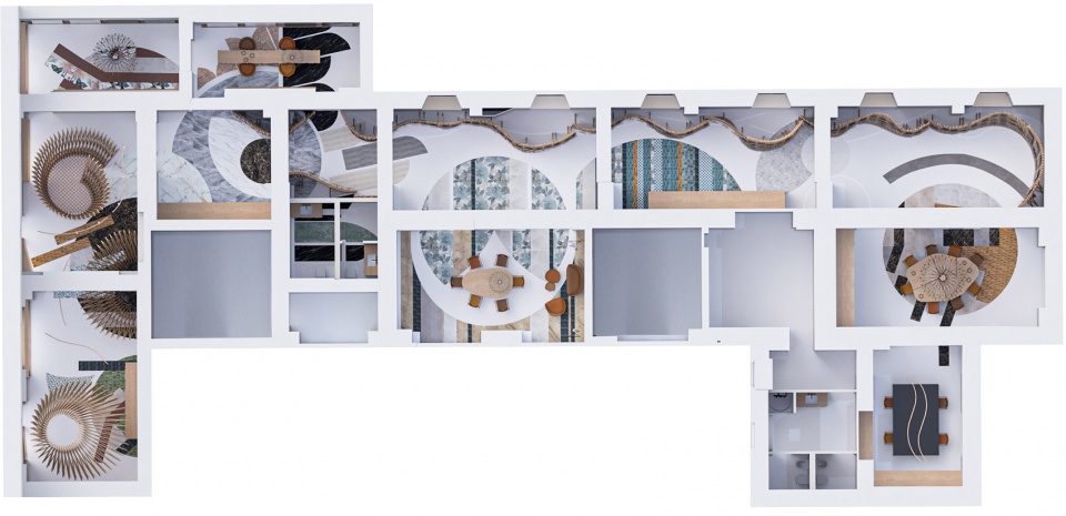 ceramiche ragno showroom milan by benedetta tagliabue embt architects