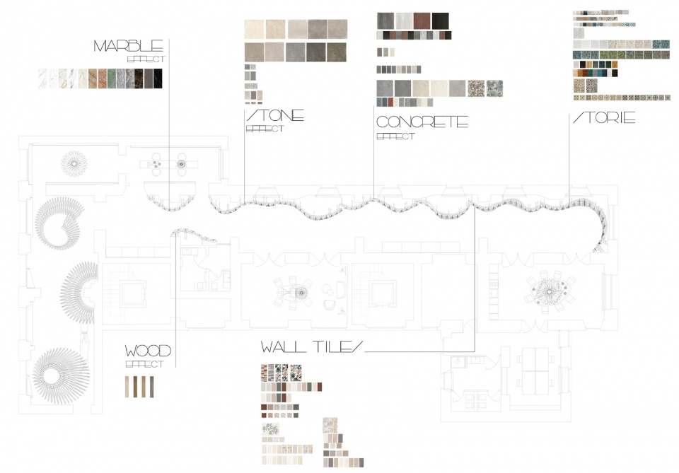 ceramiche ragno showroom milan by benedetta tagliabue embt architects
