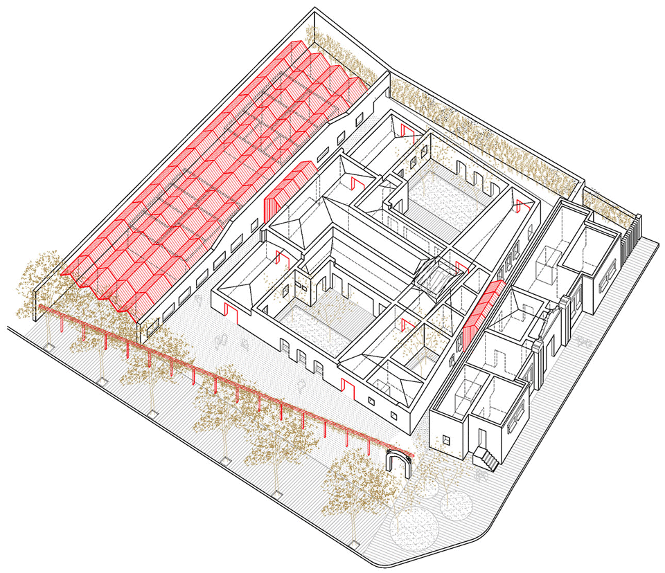 El Roser Social Centre Reus by Josep Ferrando Architecture Gallego Arquitectura