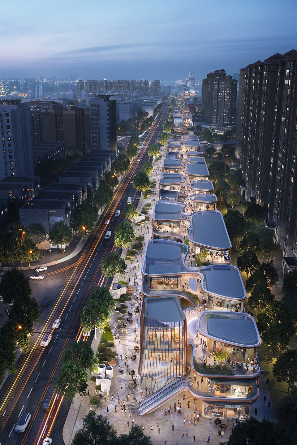 Chengdu Hyperlane by Aedas