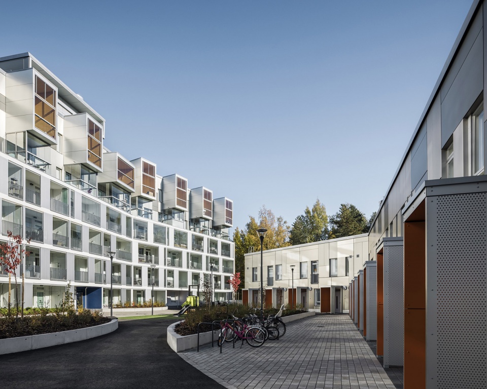 pyhatunturintie 2 public housing block helsinki by lahdelma mahlamaki architects