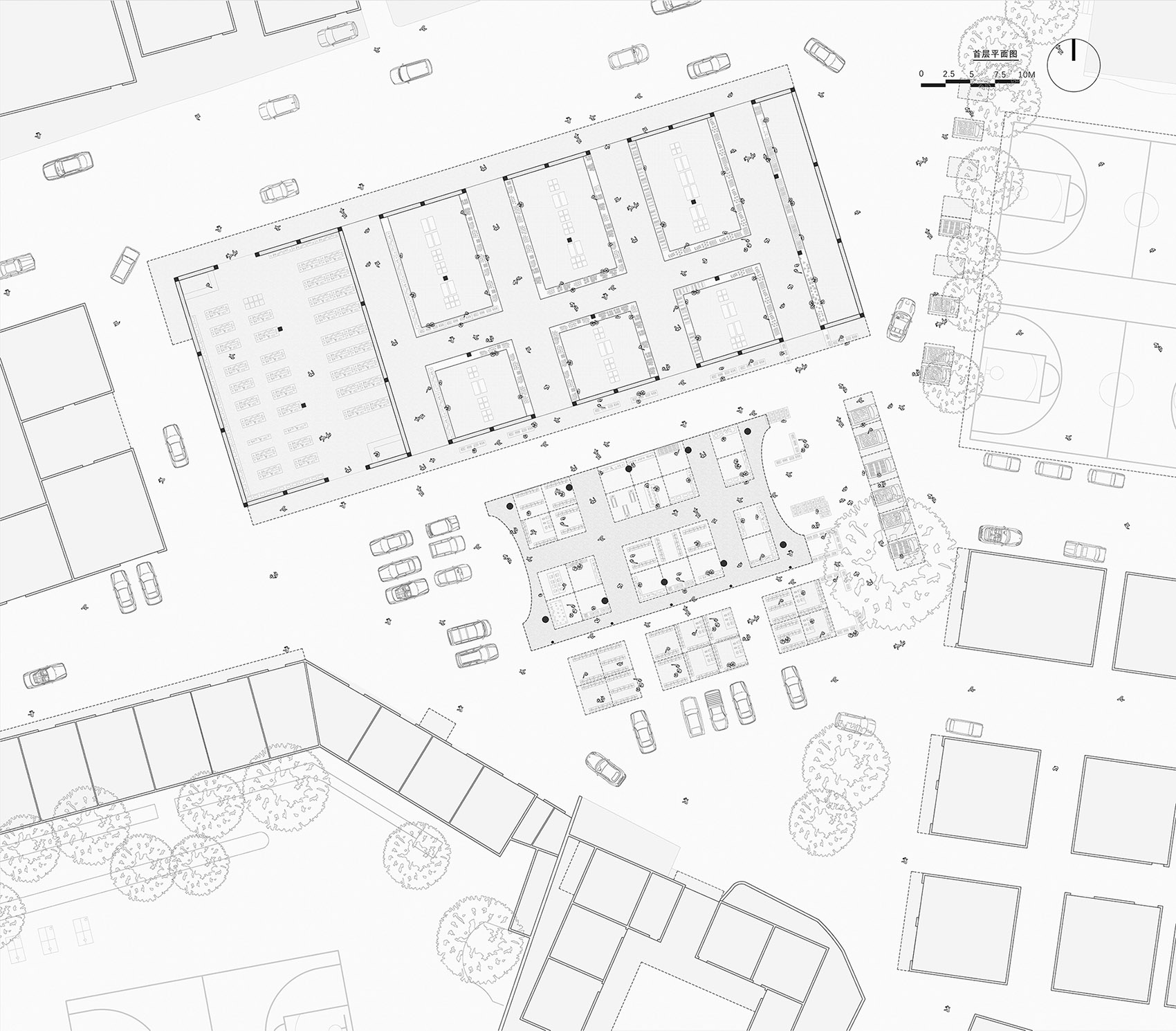 Huangchong Market Multi Architecture