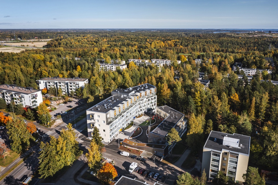 pyhatunturintie 2 public housing block helsinki by lahdelma mahlamaki architects