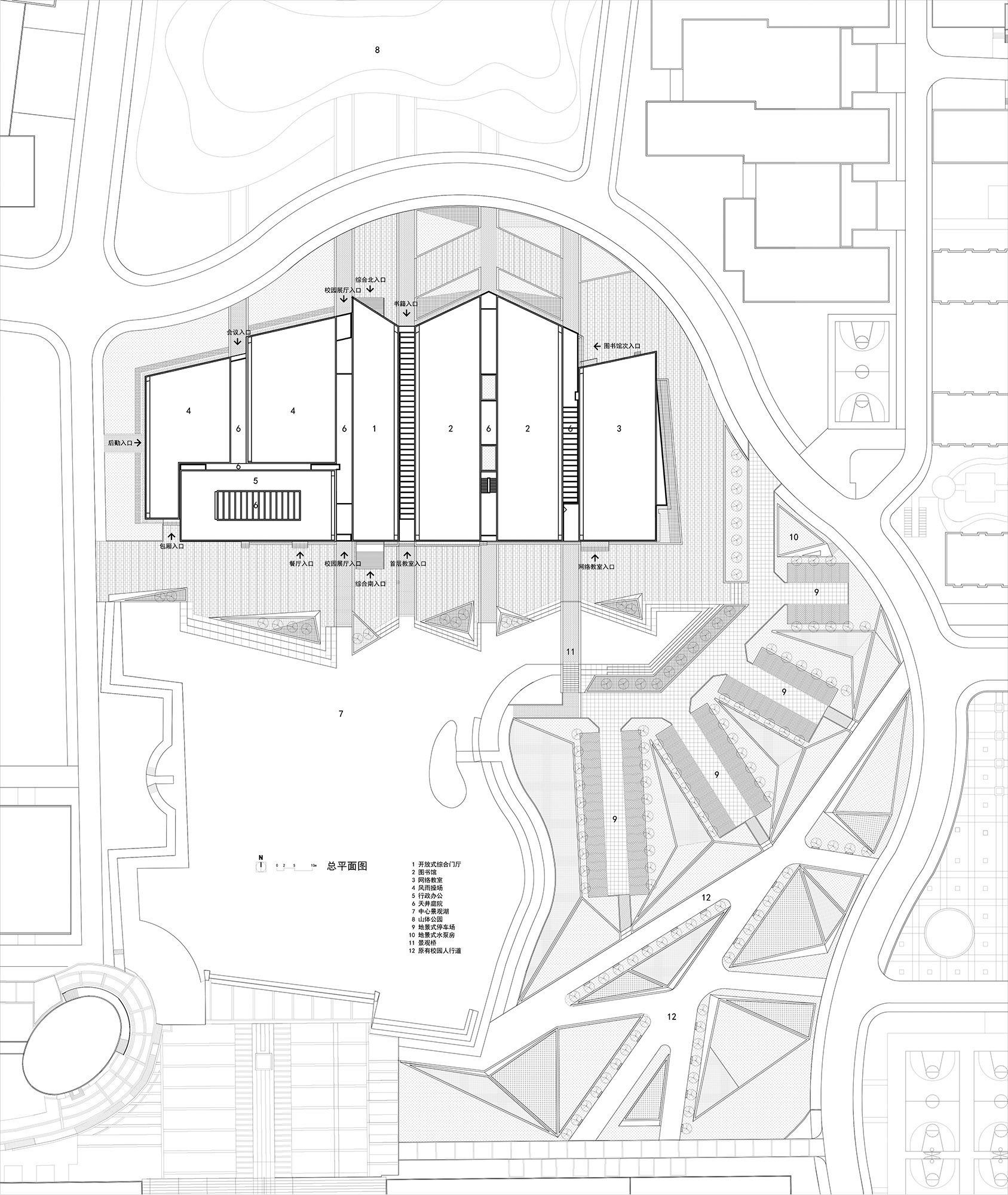 Library and Information Complex of Jiangxi Construction Vocational and Technical College SCUT 1