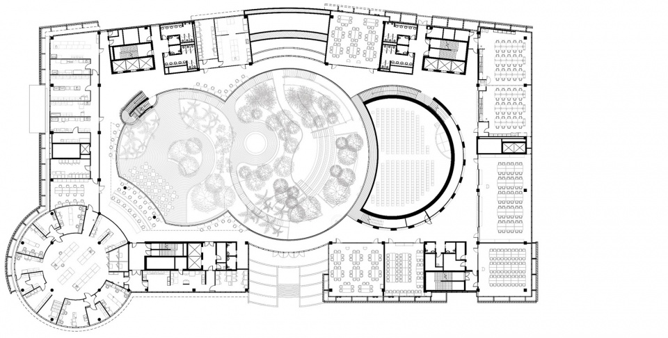 Albert Einstein Education and Research Center Safdie Architects