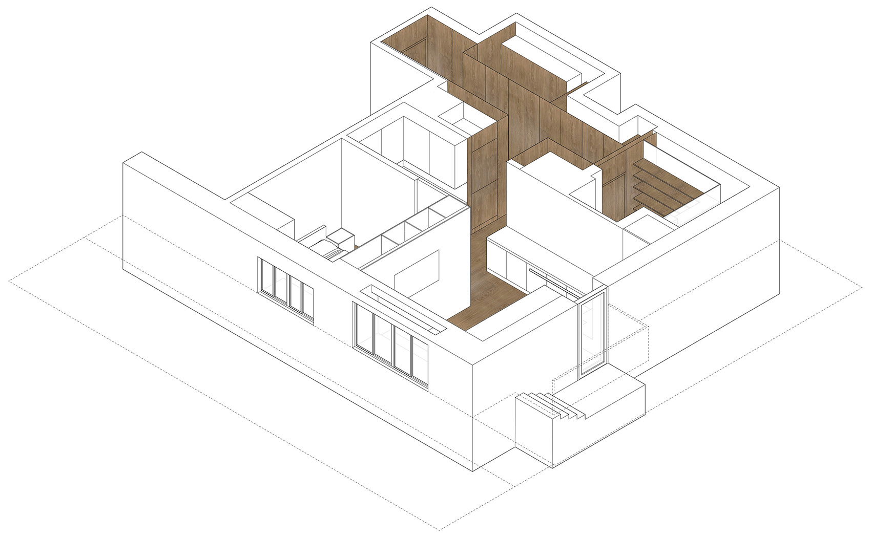 transformable manhattan apartment by martin hopp architect