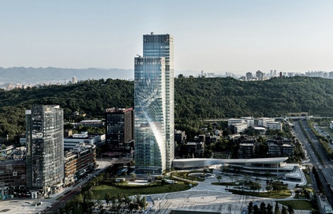 重庆高科太阳座 / Aedas
