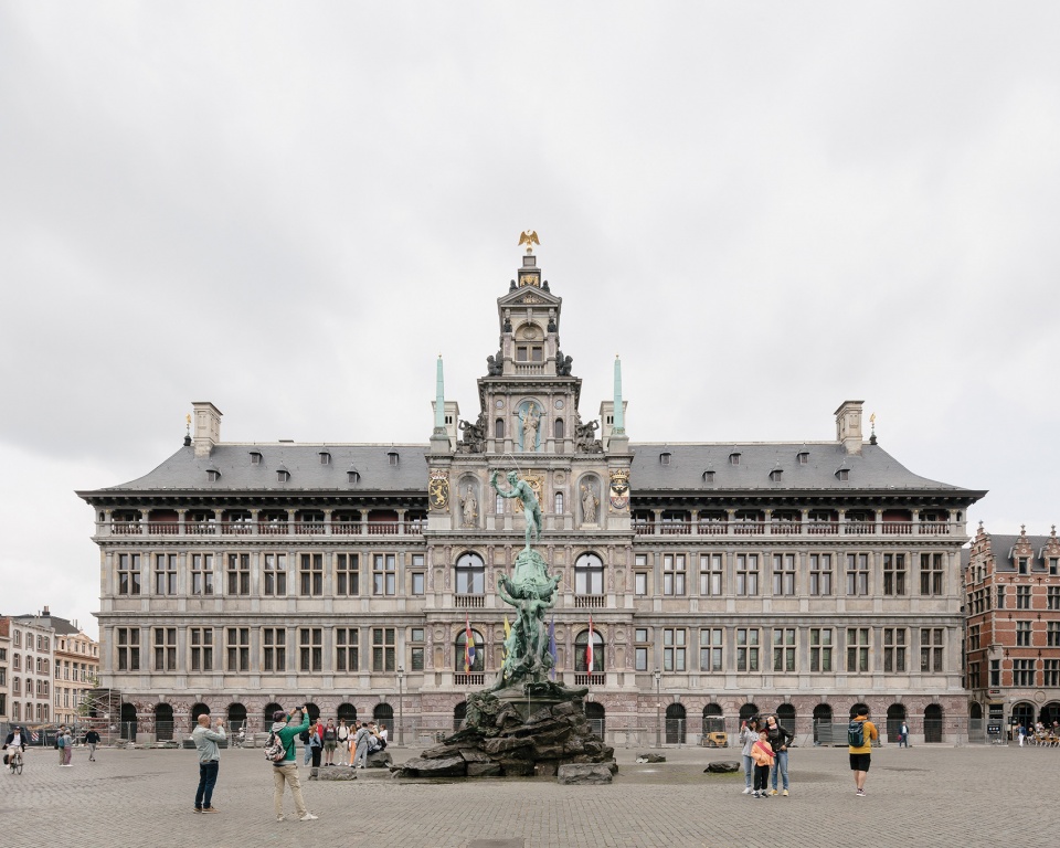 ANTWERP CITY HALL by Hub Bureau bouwtechniek