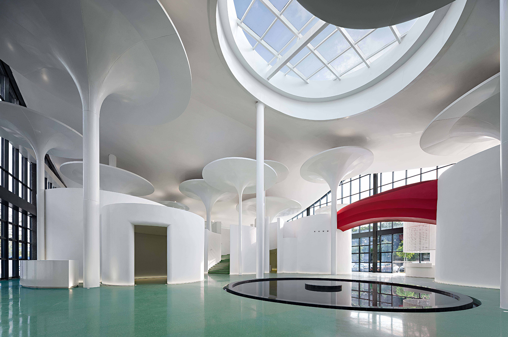 Dongguan Hongmei Art Gallery，China by ZWP Design Studio 谷德设计网