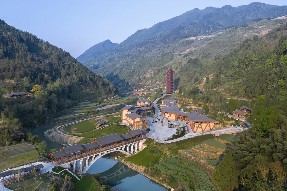 chinese tujia pan museum complex by li baofengs studio of hust