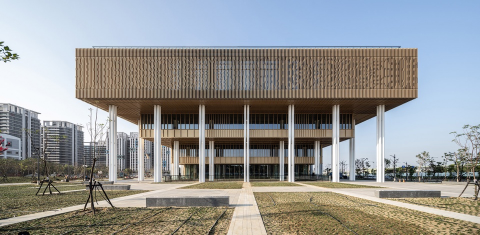 tainan public library by mecanoo mayu architects