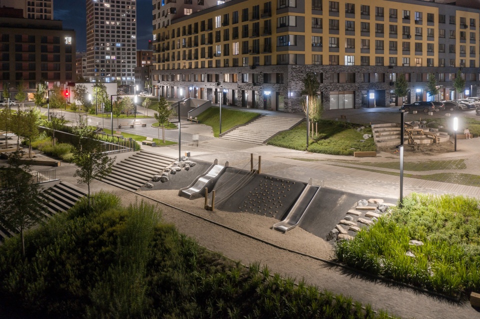 riverfront park in novosibirsk by аfа landmark architects sp architektura krajobrazu